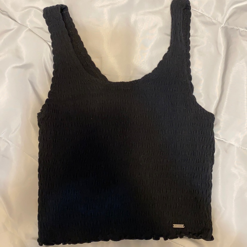 black tank top